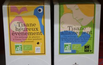 Tisanes allaitement, rayon bebe bessines